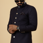 Classic Blue Berry Achkan for Men | Elegant Ethnic Wear | Jaipurio